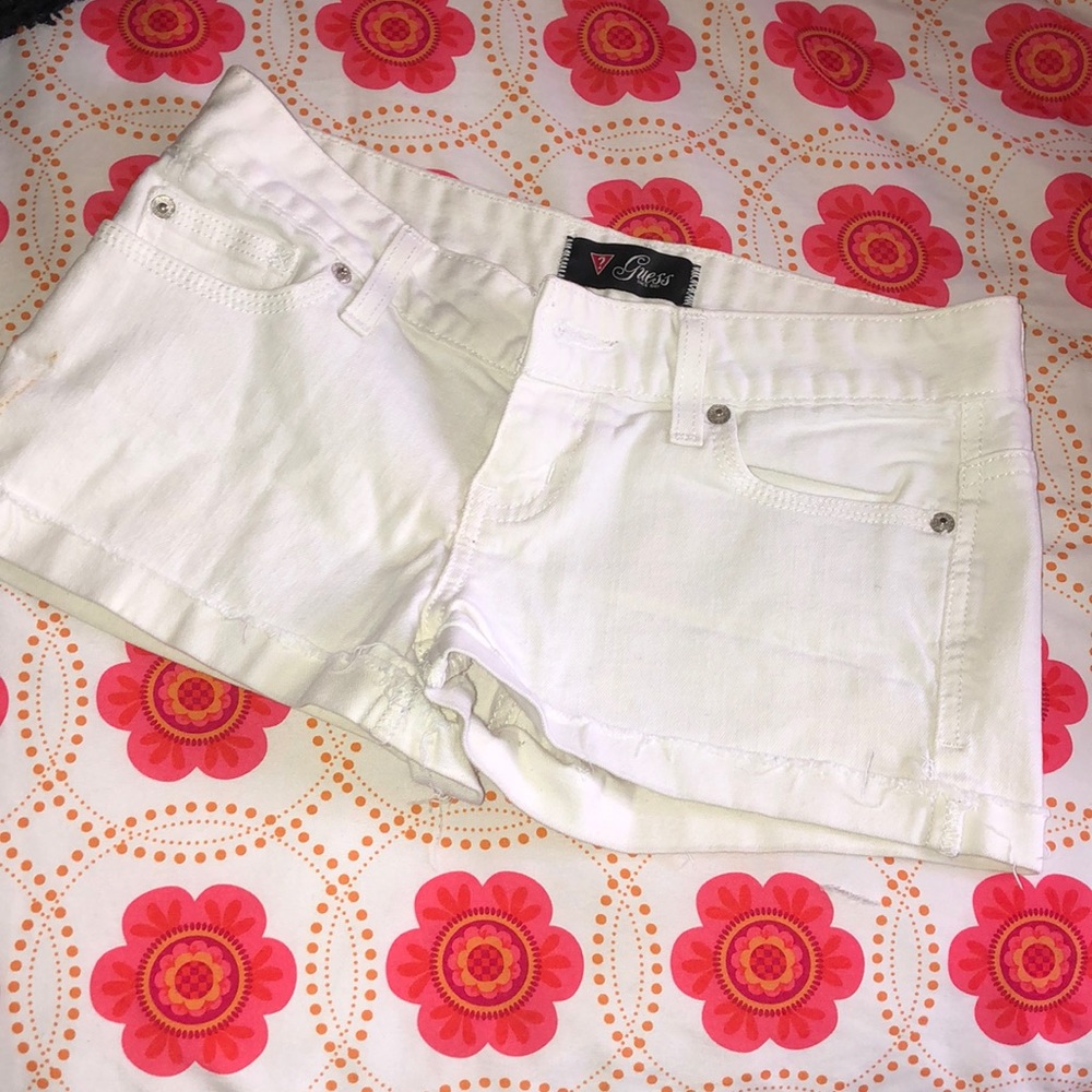 White shorts from GUESS
